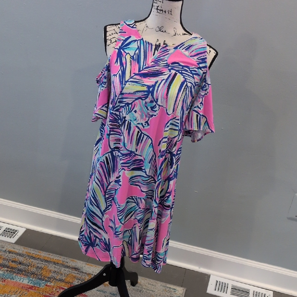 Lilly Pulitzer Cold Shoulder Dress